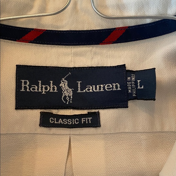 Ralph Lauren Classic Fit Men Shirt Size L - Picture 3 of 6